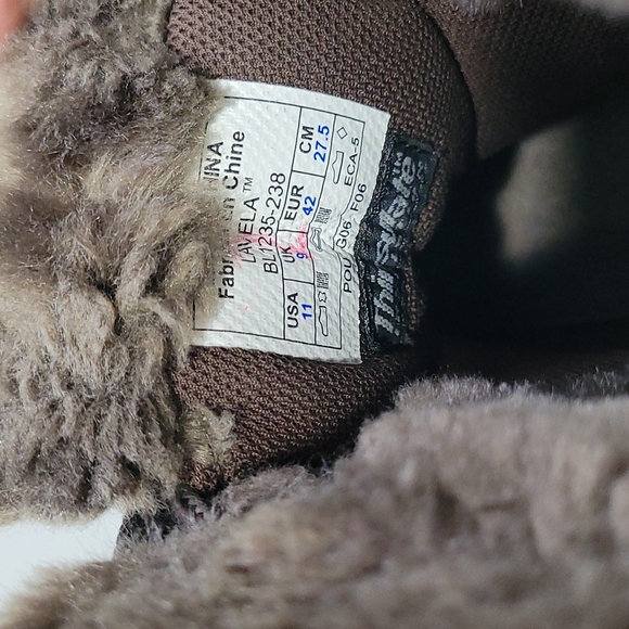 COLUMBIA LAVELA BROWN FAUX FUR SUEDE WATERPROOF THINSULATE WINTER BOOTS 11 - Picture 10 of 16